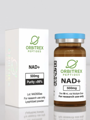NAD+ 500 mg | Orbitex peptide | manufactured with precision NAD+ 500 mg | Orbitex peptide | manufactured with precision